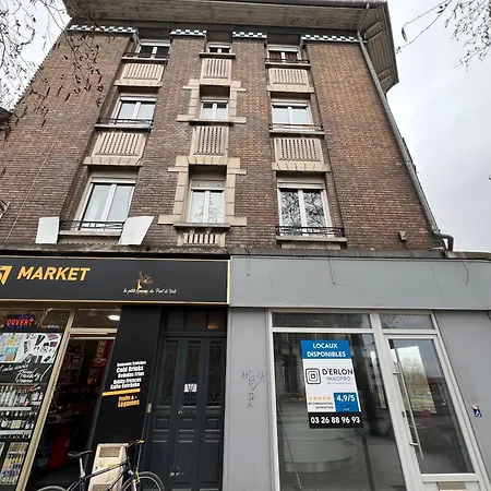 Vesle - Appartement - Centre - 2 Chambres- Animaux Ok - Reims شقة *